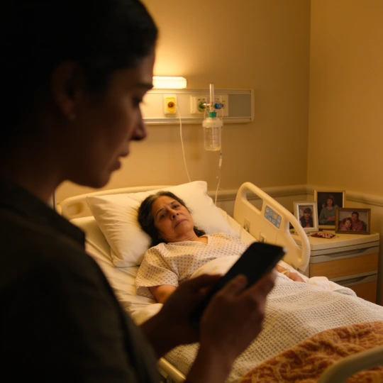 Answering service that supports hospice care