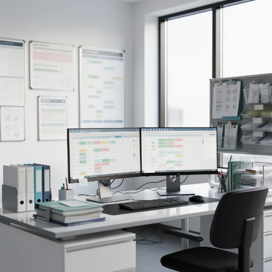 Hospital admin operations office