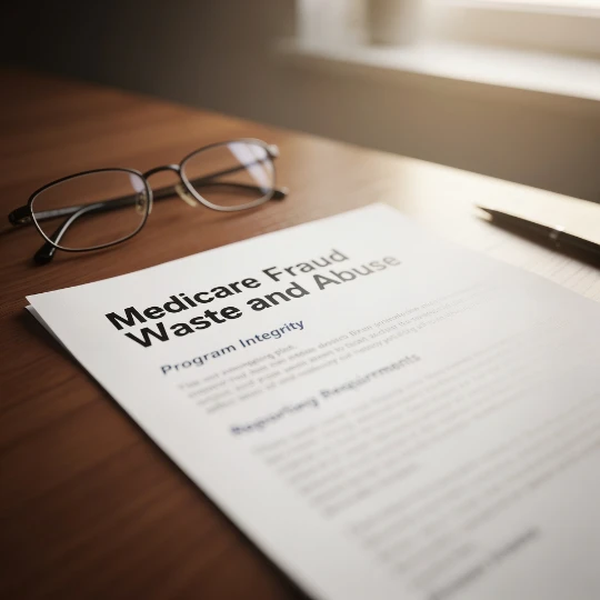 medicare fraud waste and abuse training