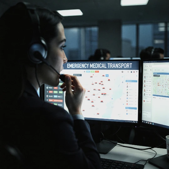 Structured support for emergency dispatch