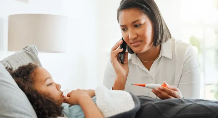Worried patient calling doctor late at night 